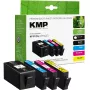 KMP PRINTTECHNIK KMP Perdirbtų rašalo kasečių rinkinys, skirtas HP 912XL (3YP34AE) – juoda, žydra, rausvai raudona, geltona – 4 vnt., didelės išeigos