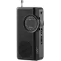 JVC RA-E311B Nešiojamas AM/FM Radijo Imtuvas su Teleskopine Antena ir Rankena, Juodas