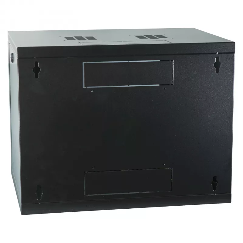 EFB-ELEKTRONIK 19 inch Sieninis Stovo Korpusas 9U, Fiksuotas, Vientisas, RAL 9005, Gylis 450 mm (691709VTS.45)
