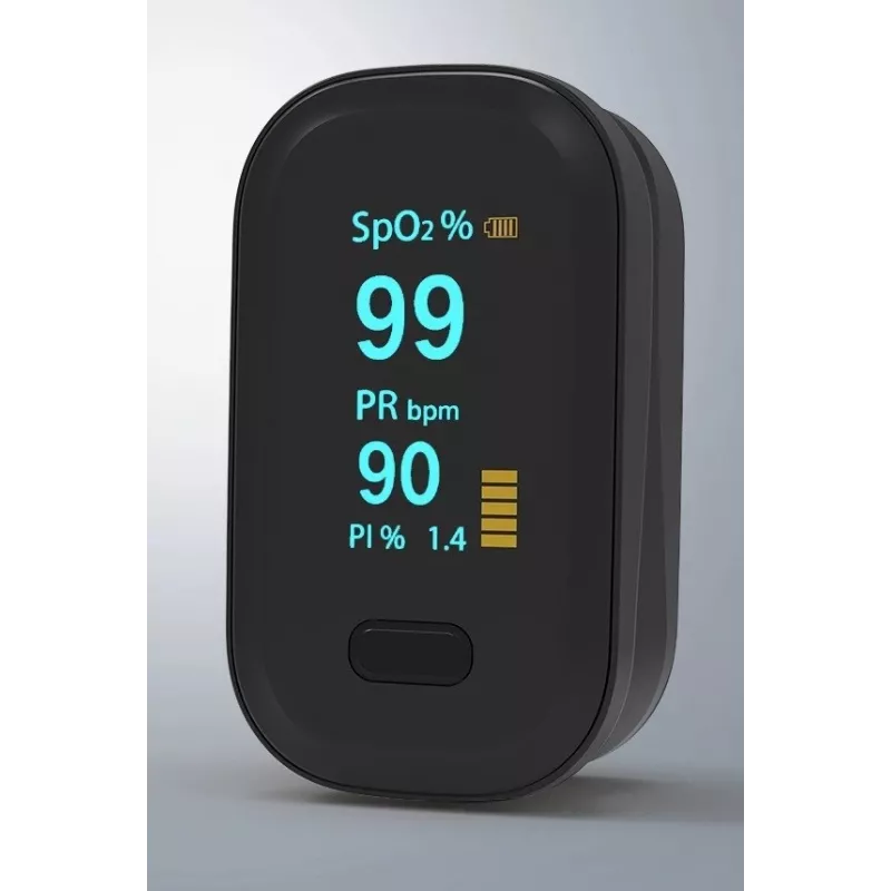 Oromed PULS ORO-OXIMETER BLACK Pulse Oximeter - Fingertip SpO2 Monitor with Color OLED Display