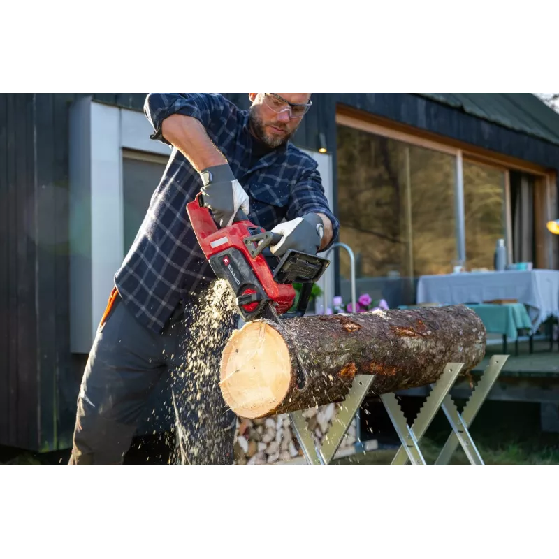 Einhell GE-LC 18/25 Li BL-Solo belaidis grandininis pjūklas, bešepetinis variklis, 250 mm padanga, minkšta rankena, Power X-Change (4600070)