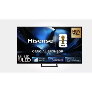 Hisense 65U7SE 65 colių 4K ULED Mini-LED išmanusis televizorius su Dolby Vision IQ ir Dolby Atmos