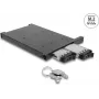 Delock Adapter Frame for 2 x M.2 NVMe SSD with SFF-8654 Connector for 12,7 mm Slim ODD Bay (47138)