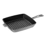 ZWILLING Staub ketaus kvadratinė keptuvė-grilis 26 cm Graphite Grey