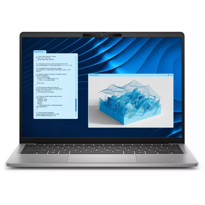Dell Latitude 5455 nešiojamas kompiuteris, Snapdragon X Plus X1P-42-100, 16GB RAM, 512GB SSD, 14,0 inch FHD+ ekranas, Qualcomm Adreno grafika, pirštų atspaudų skaitytuvas, FHD IR kamera, apšviesta klaviatūra, Windows 11 Pro, 3 metų ProSupport
