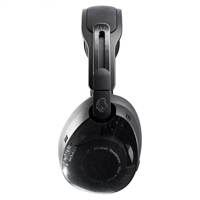 Skullcandy Aviator 900 ANC TWS belaidės ausinės per ausis su aktyviu triukšmo slopinimu, juodos