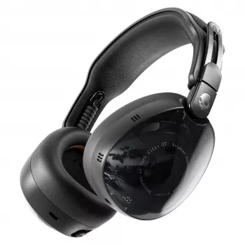 Skullcandy Aviator 900 ANC TWS belaidės ausinės per ausis su aktyviu triukšmo slopinimu, juodos