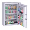 OLYMPIA GOsafe 50B raktų seifas su elektroniniu kodu, 50 kabliukų, pilkas, tvirtinamas prie sienos, tvirtas plienas