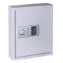 OLYMPIA GOsafe 50B raktų seifas su elektroniniu kodu, 50 kabliukų, pilkas, tvirtinamas prie sienos, tvirtas plienas