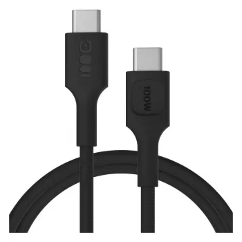 GREEN CELL USB-C į USB-C PowerStream 100W Pintas Laidas 1,2m Juodas
