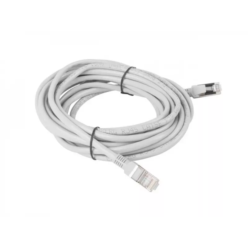 Lanberg PCF5-10CC-0500-S Cat5e F/UTP (FTP) Patch Cable 5 m Pilka