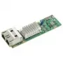Supermicro AOC-CTGS-I2T-O dviejų prievadų 10GBASE-T tinklo adapteris (PCI Express 2.1 x8, mažo profilio)