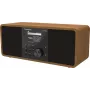 IMPERIAL Telestar TOP 25 Wooden Multifunction Radio Station with DAB+, FM, Internet Radio, CD Player, Bluetooth, Wi-Fi, USB, AUX-in, 20W RMS, 2,8 inch TFT Display, Walnut Finish
