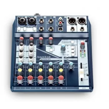 Soundcraft Notepad-8FX Analog Mixing Console su Lexicon efektais