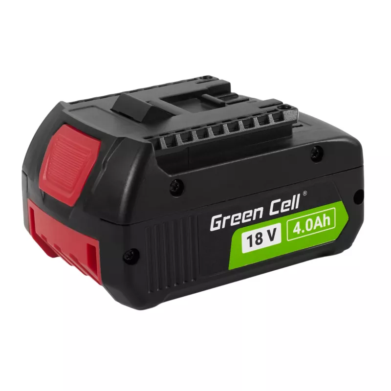Green Cell PTBO18V4 belaidžio įrankio baterija 18V 4Ah Li-Ion, skirta Bosch elektriniams įrankiams (GBA1600Z00038 pakaitalas)