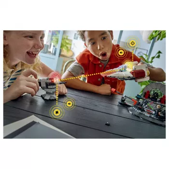 LEGO Star Wars SMART Play: A-Wing ir Sosto kambario dvikova (75427)