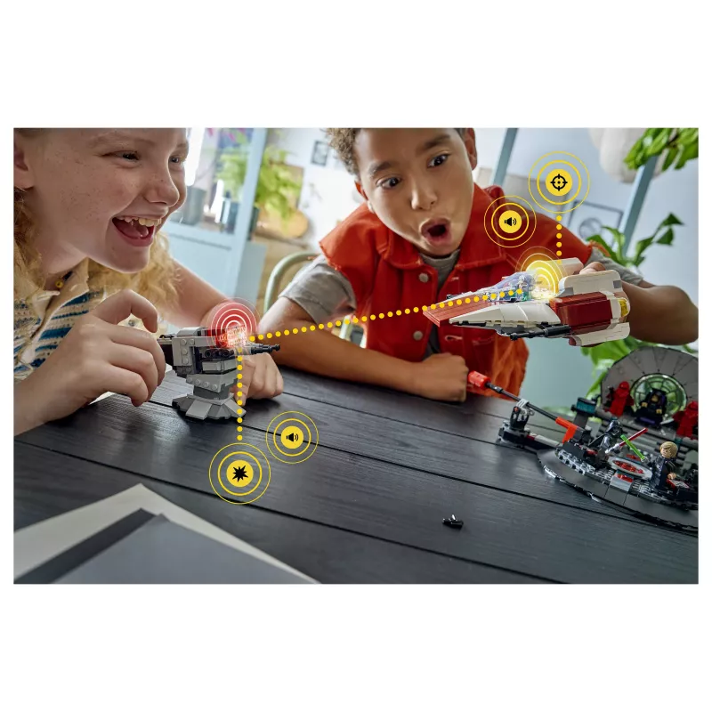 LEGO Star Wars SMART Play: A-Wing ir Sosto kambario dvikova (75427)