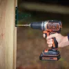 Black & Decker BL186KB-QW 18V belaidis bešepetėlis plaktukinis gręžtuvas 1650 aps./min. (2×1,5 Ah baterijos, įkroviklis, dėklas)