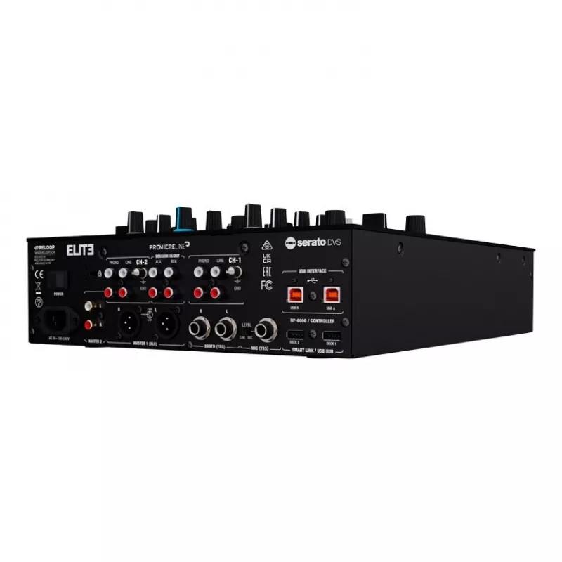RELOOP Elite – Profesionalus 2 kanalų DVS maišytuvas, skirtas Serato DJ Pro