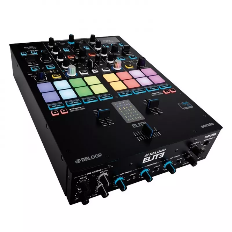 RELOOP Elite – Profesionalus 2 kanalų DVS maišytuvas, skirtas Serato DJ Pro