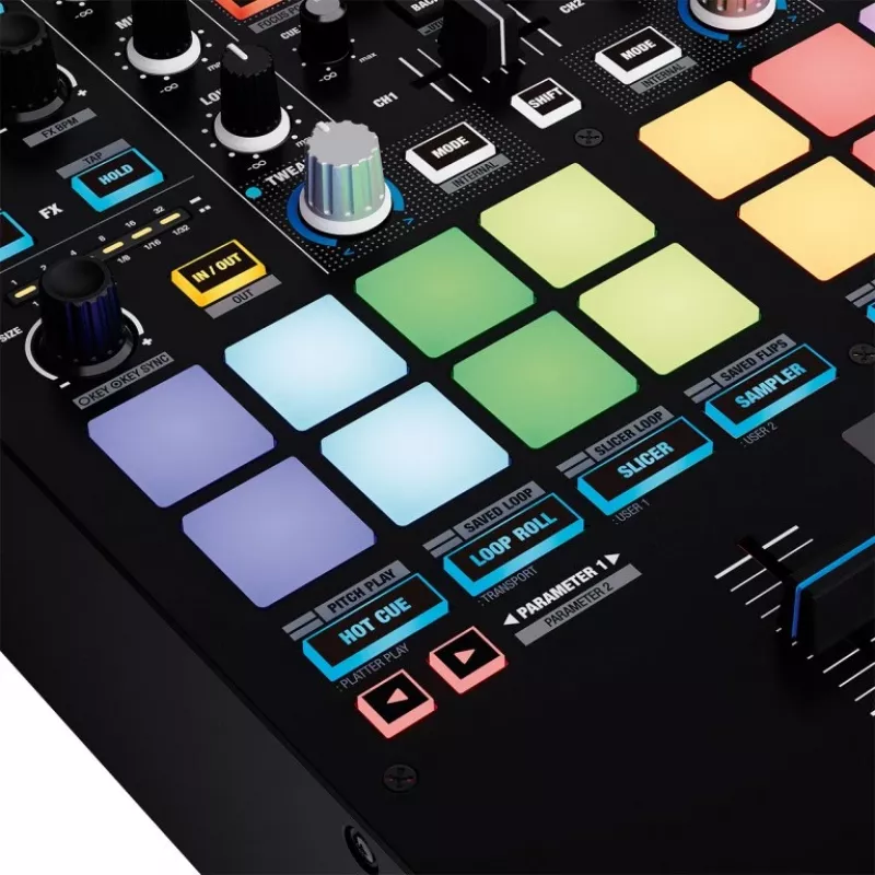 RELOOP Elite – Profesionalus 2 kanalų DVS maišytuvas, skirtas Serato DJ Pro