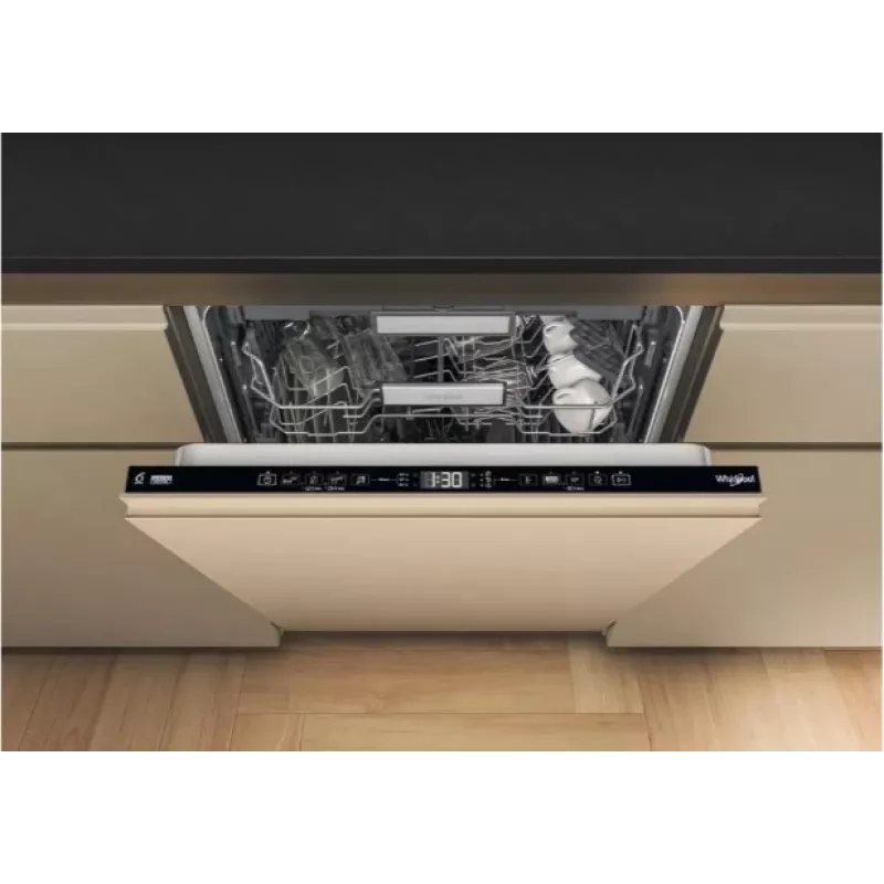 Whirlpool W7IHT40T Pilnai Integruota Indų Plovimo Mašina, 14 Servizų, Energijos Klasė C, 40 dB, NaturalDry