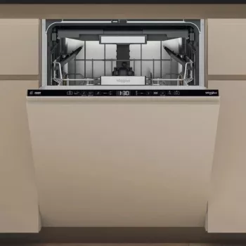 Whirlpool W7IHT40T Pilnai Integruota Indų Plovimo Mašina, 14 Servizų, Energijos Klasė C, 40 dB, NaturalDry
