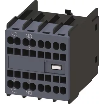 Siemens SIRIUS 3RH2911-2HA11 Pagalbinis kontaktų blokas, 1 NO + 1 NC, varžtiniai gnybtai, šoninis montavimas