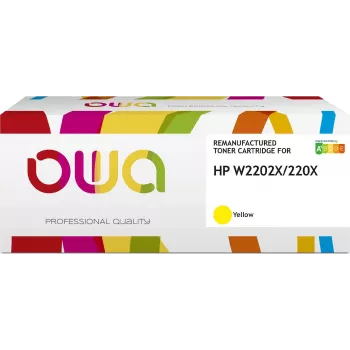 ARMOR ALL OWA Suderinamas Tonerio Kasetė HP W2202X / 220X Geltona (5 500 puslapių) (K16559OW)