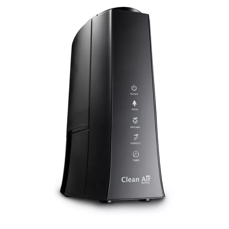 Clean Air Optima CA-603 Ultragarsinis Drėkintuvas su Jonizatoriumi, 5.5L, Šaltas ir Šiltas Rūkas, Iki 60 m², Skaitmeninis Liečiamas Skydelis, Nuotolinio Valdymo Pultelis, Wi-Fi Programa