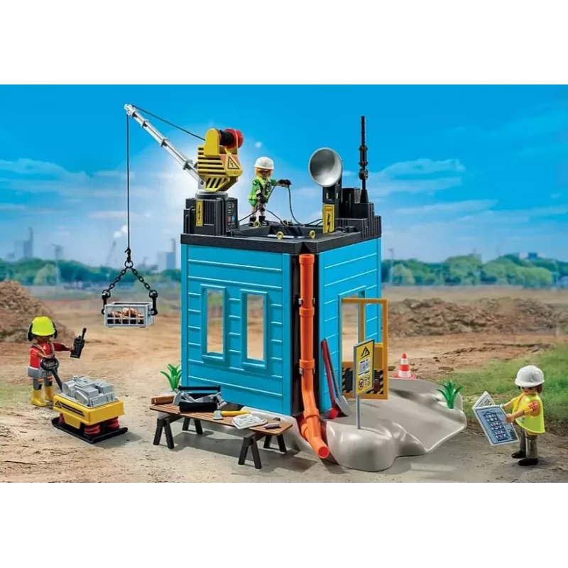 Playmobil Action Heroes 71650 Statybos aikštelės rinkinys