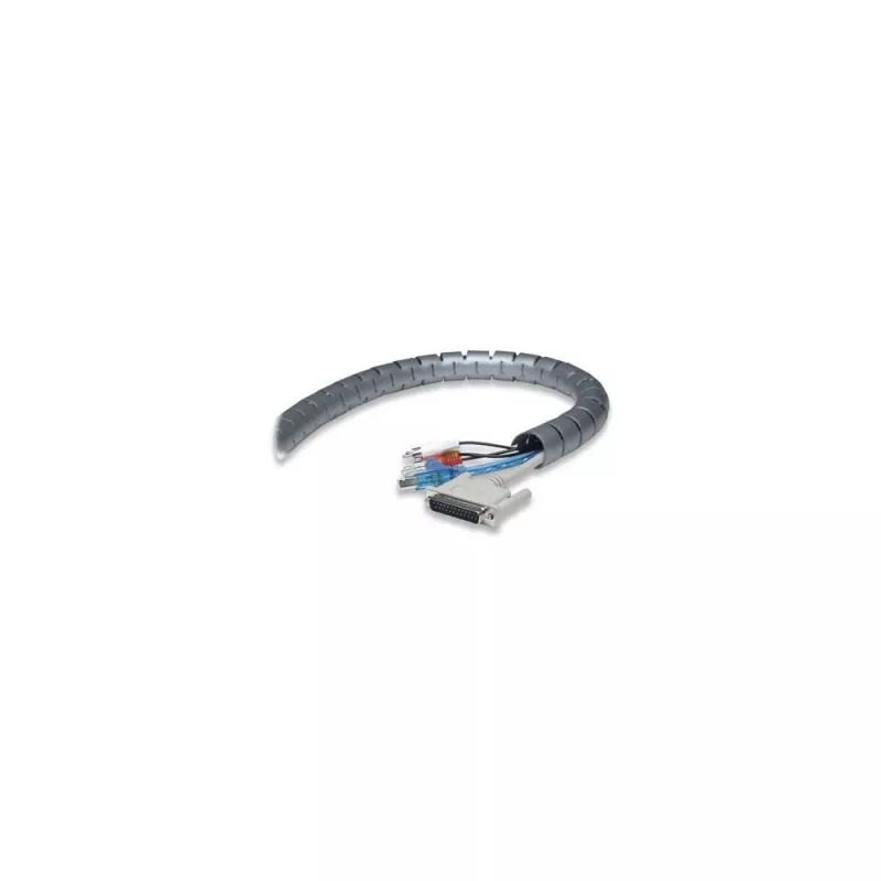 TECHLY Lankstus kabelių dangtelis 2,5 m 25 mm skersmens juodas