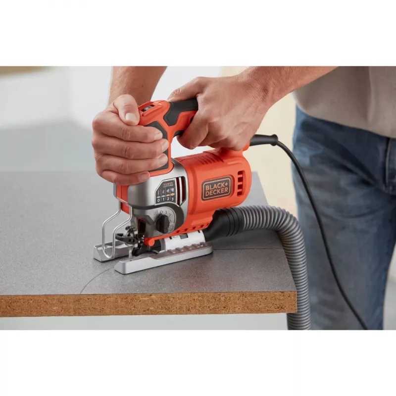 Black & Decker BES610-QS Power Jigsaw 600W su švytuokliniu veikimu