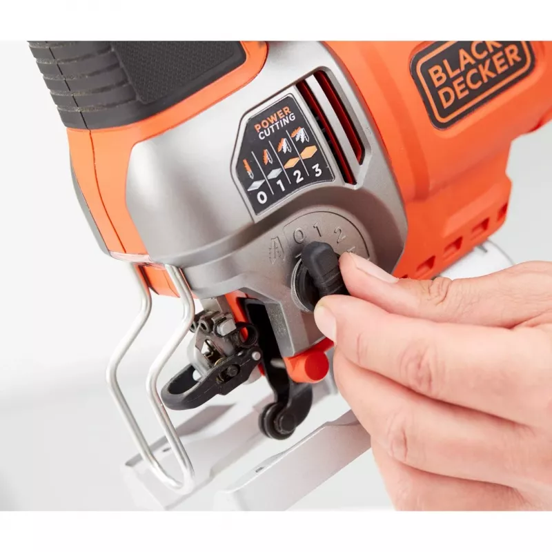 Black & Decker BES610-QS Power Jigsaw 600W su švytuokliniu veikimu