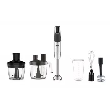 Tefal Infinity Force Pro 5in1 HB95LD38 Panardinis maišytuvas, 1200 W, juodas/nerūdijantis plienas