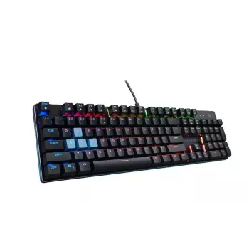 Acer Predator Aethon 303 Gaming Keyboard - Wired - Kailh Blue Mechanical Switches - RGB Backlight - US Layout - Black