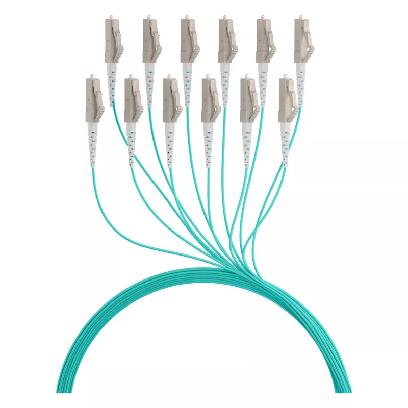 EFB-ELEKTRONIK Trunk Cable U-DQ ZN BH OM3 12G 1x12 LC-LC 40m Dca LSZH