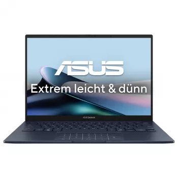 ASUS Zenbook 14 OLED UX3405CA-QD1303W nešiojamas kompiuteris, 14 colių WUXGA OLED, Intel Core Ultra 7 255H, 16GB LPDDR5x, 1TB SSD, Windows 11 Home, vokiška QWERTZ klaviatūra
