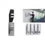 DURABLE FLEXIBOXX 6 Brochure Dispenser A4 Portrait Transparent Wall-Mountable