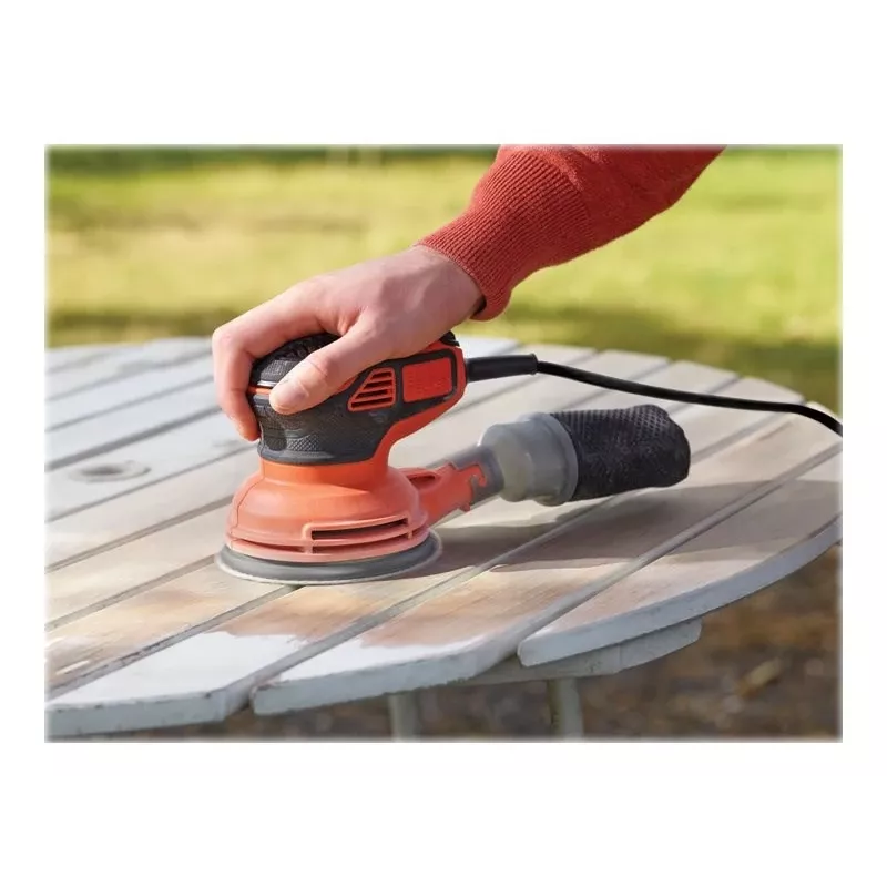 BLACK+DECKER atsitiktinio judesio orbitinis šlifuoklis 240 W, 125 mm, 230 V
