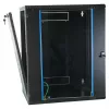 EFB 19 inch sieninis spintos korpusas 18U, fiksuotas, 1-dalies, RAL 9005, gylis 600 mm