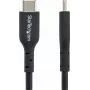 StarTech.com 2m USB-C Įkrovimo Laidų 2-Vnt. Rinkinys 60W 3A, skirtas MacBook Air, Nešiojamam Kompiuteriui, iPhone 15-17, iPad Air Pro Mini, Samsung Galaxy (USB2CC2MNC2PK)