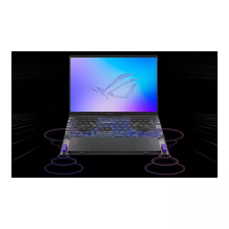 ASUS ROG Zephyrus G16 GU606AP-TB039W žaidimų nešiojamas kompiuteris, 16 colių WQXGA OLED 240Hz, Intel Core Ultra 9 386H, GeForce RTX 5070 8GB, 32GB LPDDR5x, 1TB SSD, Windows 11 Home, vokiška QWERTZ klaviatūra