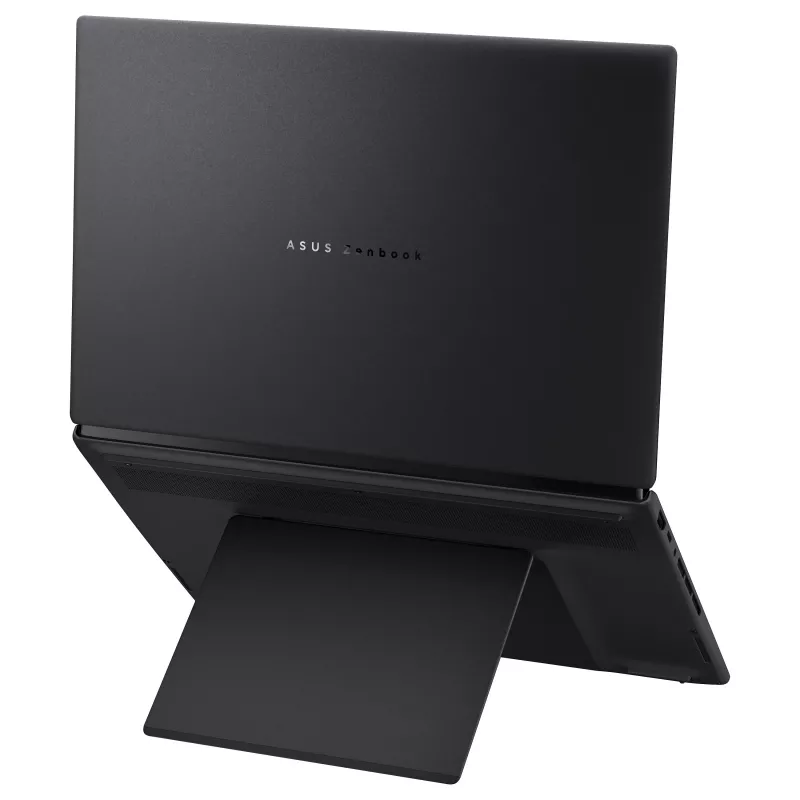ASUS Zenbook Duo UX8407AA-SN469X Copilot+ PC nešiojamas kompiuteris, 14 colių 3K OLED jutiklinis 144Hz, Intel Core Ultra 9 386H, 32GB LPDDR5x, 1TB SSD, Windows 11 Pro, vokiška QWERTZ klaviatūra