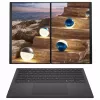 ASUS Zenbook Duo UX8407AA-SN469X Copilot+ PC nešiojamas kompiuteris, 14 colių 3K OLED jutiklinis 144Hz, Intel Core Ultra 9 386H, 32GB LPDDR5x, 1TB SSD, Windows 11 Pro, vokiška QWERTZ klaviatūra