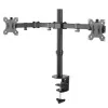 Maclean MC-884 Vieno Monitorio Laikiklis Ant Stalo 17-32 inch Ekranams, Juodas, Dujinė Spyruoklė, USB 3.0
