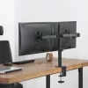 Maclean MC-884 Vieno Monitorio Laikiklis Ant Stalo 17-32 inch Ekranams, Juodas, Dujinė Spyruoklė, USB 3.0