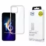 3MK Armor Case, skaidrus, Apple iPhone 16 Pro Max, TPU ir PC, karinio lygio apsauga nuo kritimo