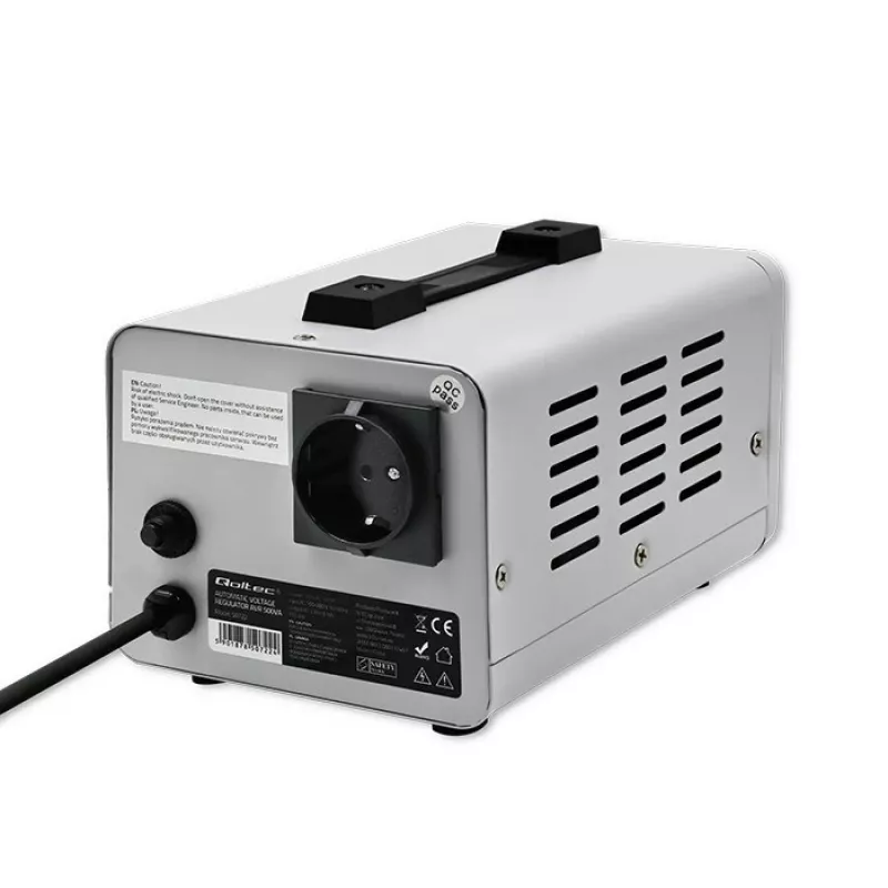 Qoltec 50722 Automatinis įtampos stabilizatorius AVR 500VA 300W