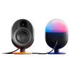 SteelSeries Arena 9 5.1 kanalų garsiakalbių sistema su belaidžiu žemų dažnių garsiakalbiu, Bluetooth 5.0, RGB apšvietimu, juoda